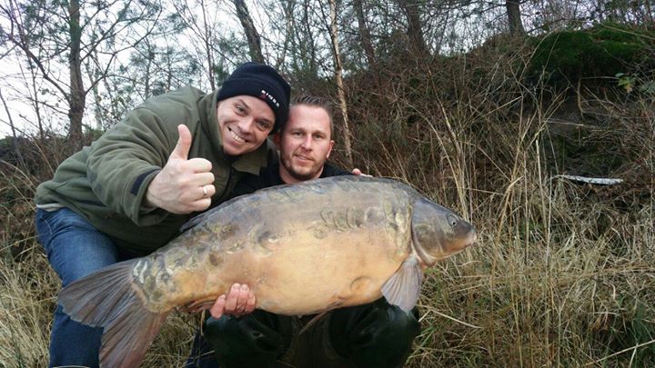 De oude strijder Bultrug op pond. Congratz Jeroen!